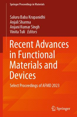 Recent Advances Functional Materials and Devices: Select Proceedings of AFMD 2023