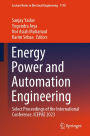 Energy Power and Automation Engineering: Select Proceedings of the International Conference, ICEPAE 2023