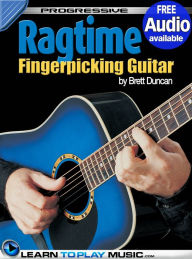 Title: Ragtime Fingerstyle Guitar Lessons: Teach Yourself How to Play Guitar (Free Audio Available), Author: LearnToPlayMusic.com