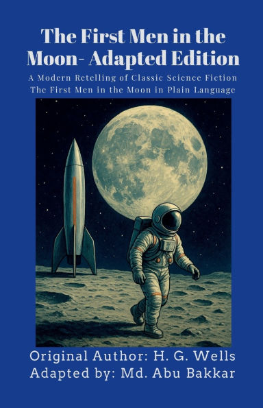 The First Men in the Moon- Adapted Edition: A Modern Retelling of Classic Science Fiction 'The First Men in the Moon' in Plain Language