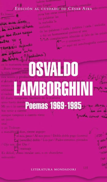 Poemas 1969-1985: Edición al cuidado de César Aira