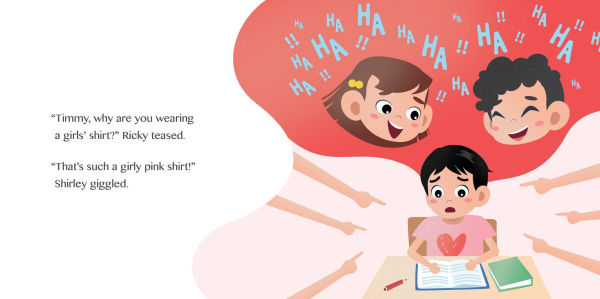 Timmy's Pretty Pink Shirt: A Story About Being Yourself