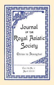 Title: Journal of the Royal Asiatic Society China 2010, Author: Lindsay Shen