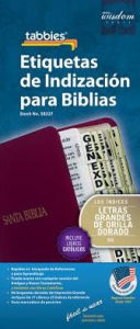 Title: Bible Tab-Spa-Gld-LP: Large Print Catholic Spanish Bible Tabs, Author: Tabbies