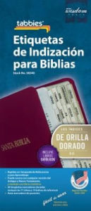 Title: Bible Tab-Spa Cath-Clear & Gld: Spanish Classic Catholic Bible Tabs