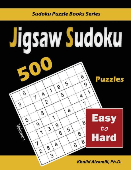 Jigsaw Sudoku: 500 Easy to Hard