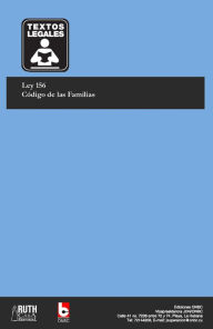 Title: Ley 156 Código de las familias, Author: Colectivo de autores