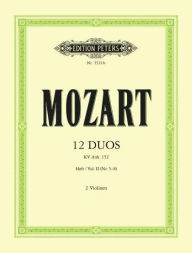 Title: 12 Duos KV Anh. 152, Volume 2 (No. 5-8), Author: Wolfgang Amadeus Mozart