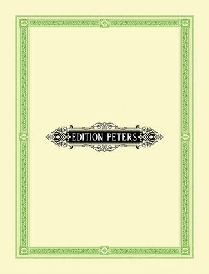 Theme and Variations Op. 1 'Abegg Variations': Urtext