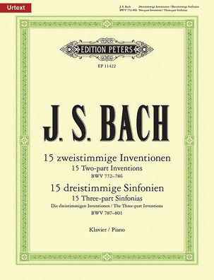 Inventions and Sinfonias BWV 772-801 for Piano: Sheet