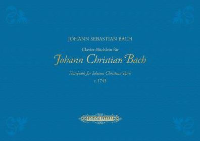 Notebook for Johann Christian Bach