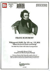 Title: Franz Schubert - Widerspruch (Seidl) Op. 105/1 D. 865 -Vocal Score, Author: Mel Bay Publications