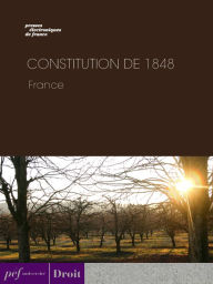 Title: Constitution de 1848, Author: Oeuvre collective