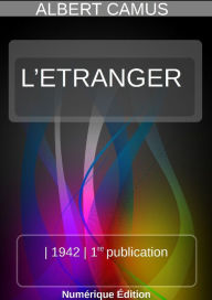 Title: L'ETRANGER, Author: Albert Camus