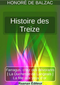 Title: Histoire des Treize, Author: HONORÉ DE BALZAC