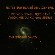 Title: Notes sur Blaise de Vigenère. Une voix singulière dans l' alchimie du XVI ème siècle, Author: christophe david