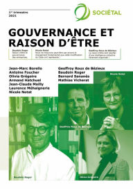 Title: Revue sociétal : Gouvernance et raison d'être: Management et gestion, Author: Institut de l'Entreprise