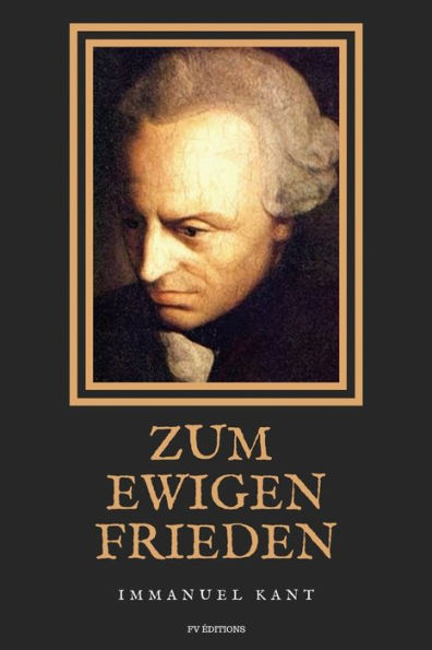 Zum ewigen Frieden: Ein philosophischer Entwurf (groï¿½druck)