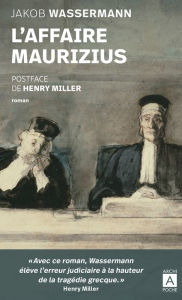 Title: L'Affaire Maurizius, Author: Jakob Wassermann