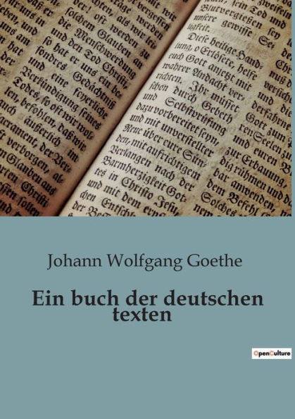 Ein buch der deutschen texten