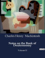 Notes on the Book of Deuteronomy: Volume II