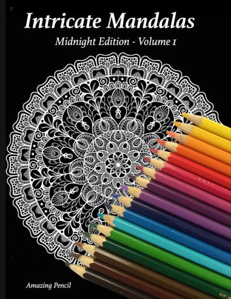 Intricate Mandalas, Midnight Edition