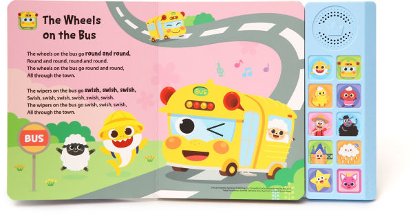 Pinkfong Baby Shark Nursery Rhymes Sound Book