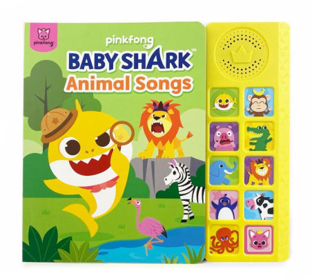 Pinkfong Baby Shark Animal Songs Soundbook by Edited, Hardcover ...