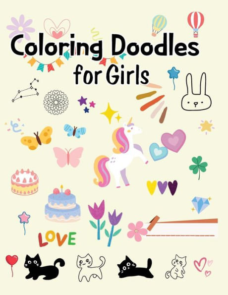 Coloring Doodles for Girls