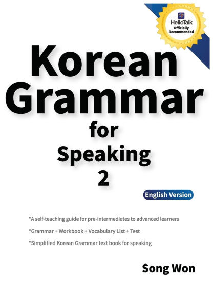 Korean Grammar for Speaking 2