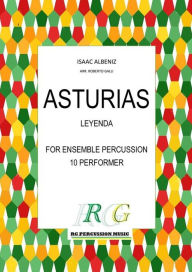 Title: Asturias: Leyenda ensemble percussion, Author: ROBERTO GALLI