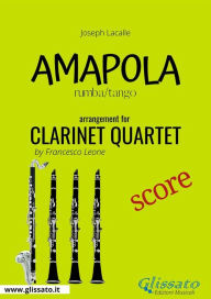 Title: Clarinet Quartet Score of 