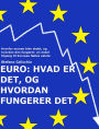 EURO: Hvad er det, og hvordan fungerer det: Hvorfor euroen blev skabt, og hvordan den fungerer: en enkel tilgang til Europas fælles valuta