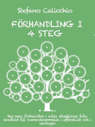 Title: Förhandling i 4 steg: Hur man förhandlar i svåra situationer, från konflikt till överenskommelse i affärer och i vardagen, Author: Stefano Calicchio