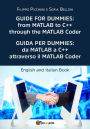 Guide for Dummies: from MATLAB to C++ through the MATLAB Coder: English and Italian Book