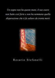 Title: Un sogno non ha queste mani, il suo cuore non batte così forte e non ha nemmeno quella disperazione che ti fa saltare da trenta metri, Author: Rosario Stefanelli