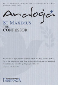 Title: Analogia: St Maximus the Confessor, Author: Maximos Constas