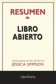 Title: Libro Abierto de Jessica Simpson: Conversaciones Escritas, Author: LibroDiario