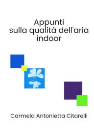 Title: Appunti sulla qualità dell'aria indoor, Author: Carmela Antonietta Citarelli