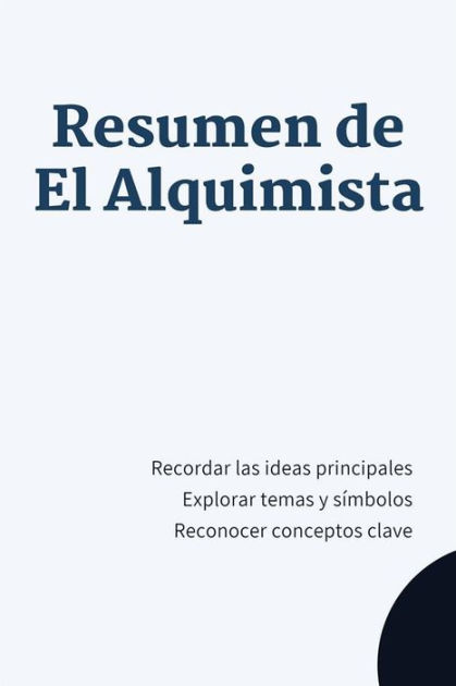 Resumen de El Alquimista by Mente - 9791222043524 P0 V2 S1200x630 