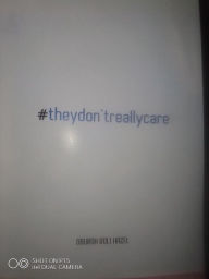 Title: #theydontreallycare, Author: Oburoh Roli Hazel