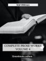 Complete Prose Works - Volume 4