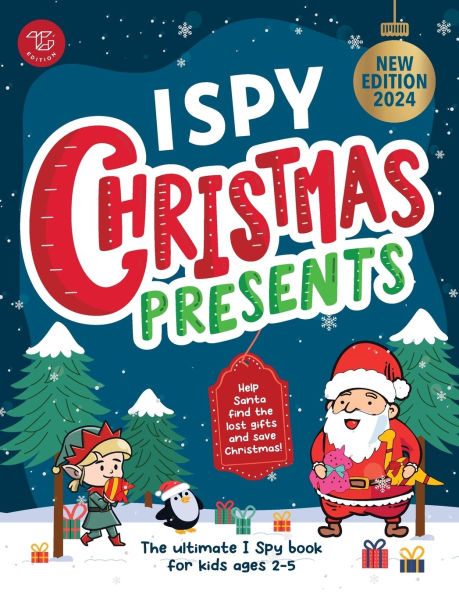 I Spy Christmas Presents: Help Santa find the lost gifts and save Christmas! The ultimate I Spy book for kids ages 2-5