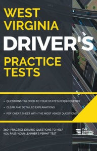 Title: West Virginia Driver's Practice Tests, Author: Ged Benson