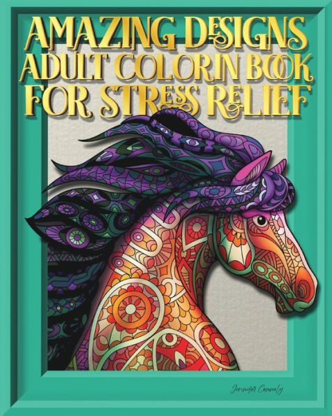 Coloring Book for Stress Relief and Relaxation: Mindfulness and Relaxation Animals and Mandalas