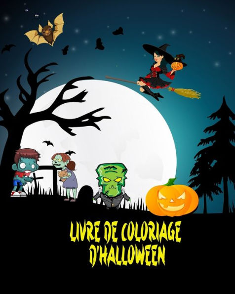 Livre de Coloriage d'Halloween: Incroyable livre de coloriage d'Halloween!