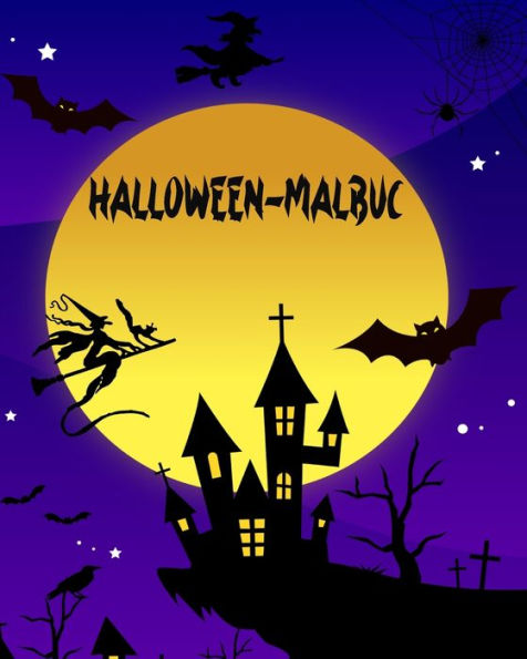 Halloween-Malbuch: Tolles Halloween-Malbuch