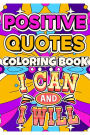 Positive Quotes Coloring Book