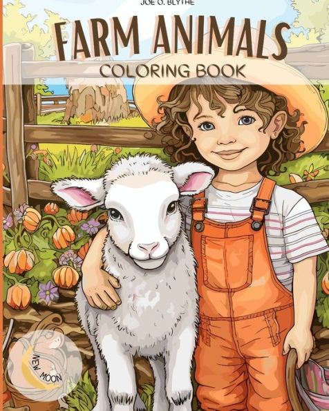 Farm Animals coloring book: Down on the Farm: A Colorful Journey with 50 Delightful Animals and More