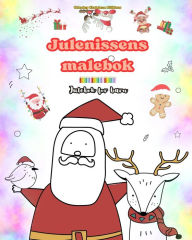 Title: Julenissens malebok Julebok for barn Sï¿½te vinter- og julenissetegninger ï¿½ nyte: Morsomme julemotiver som stimulerer kreativitet og lï¿½ring, Author: Coloring Christmas Editions